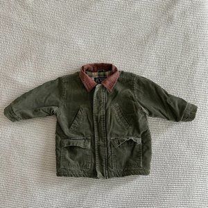 Green Cord Barn Jacket | 18m